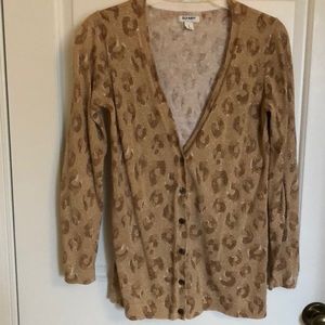 Leopard Print Cardigan